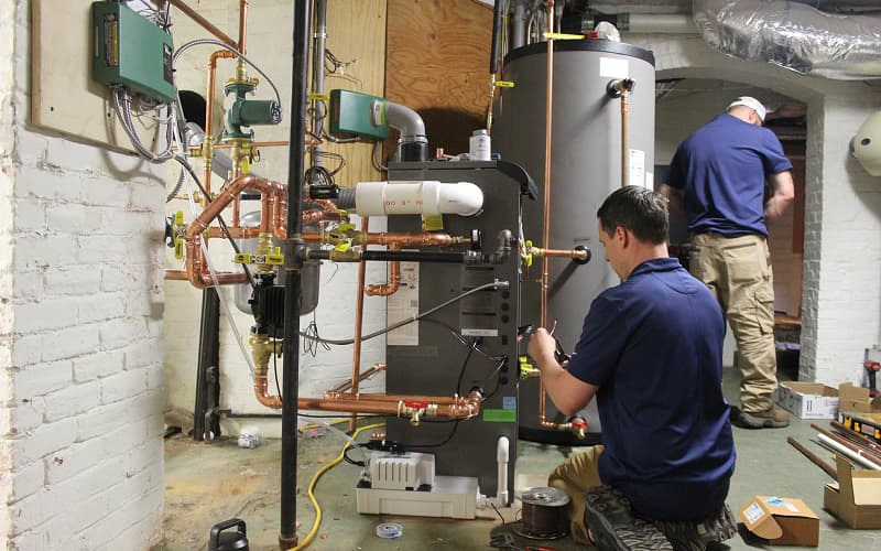 Yellow Dog technician providing Plumbing service
