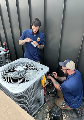 Yellow Dog technician providing AC & Mini-Split Install service