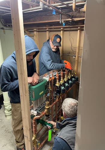 Yellow Dog technician providing Boiler Service & Install service